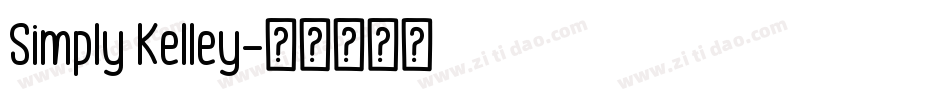Simply Kelley字体转换